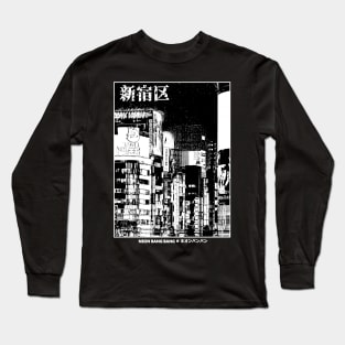 Shinjuku Tokyo Japan Long Sleeve T-Shirt